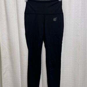 Spandex Solid Black Tights